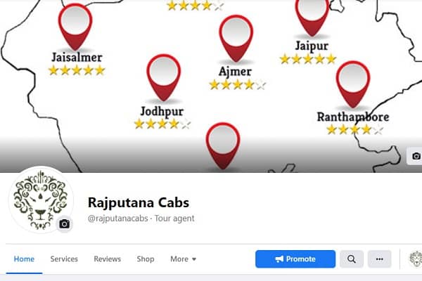 rajputana cabs facebook
